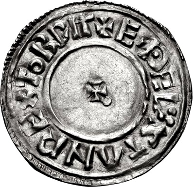 Penny - Æthelstan Small cross type obverse
