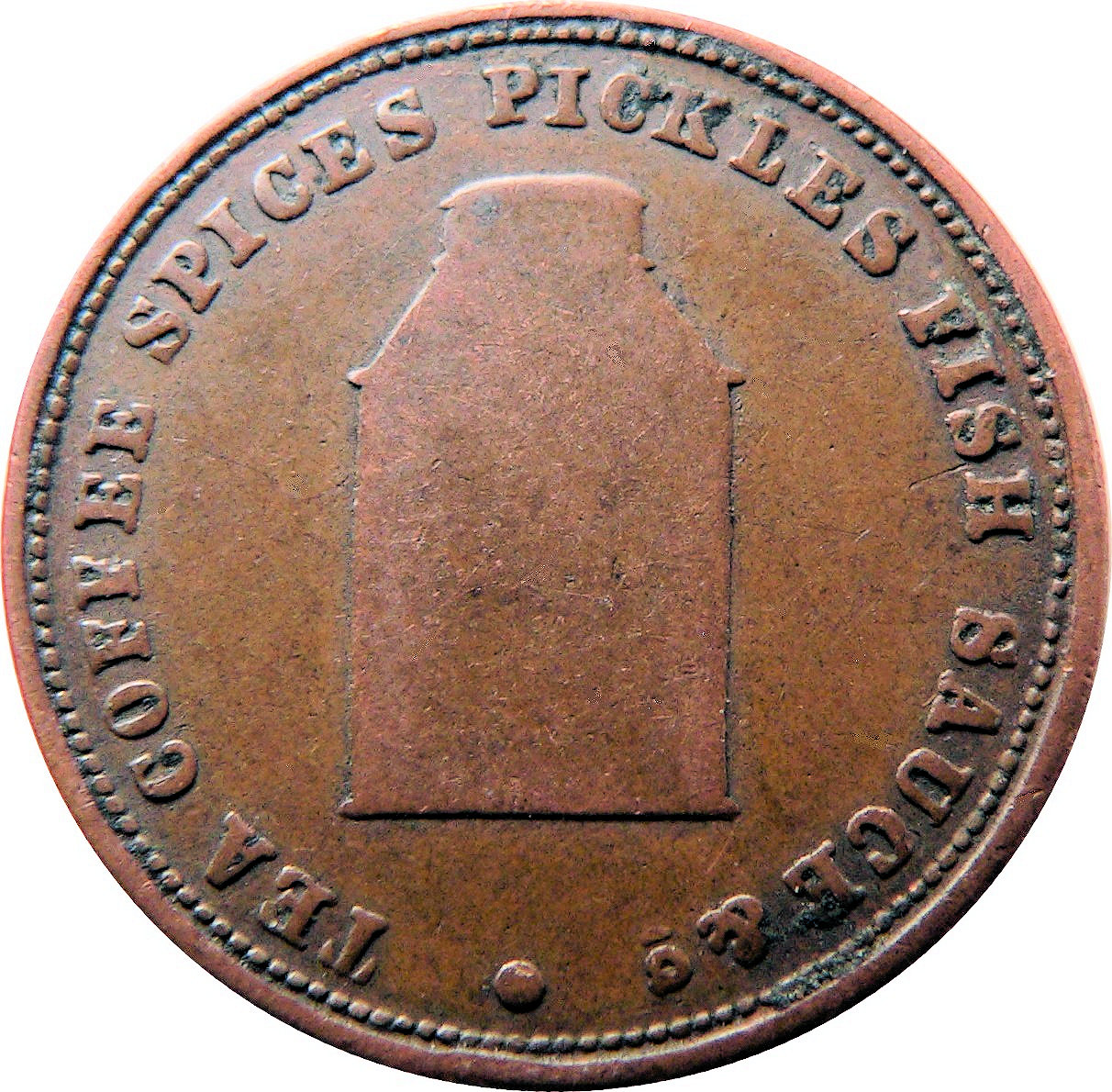 ¼ Penny Norfolk - Norwich / H. Colman reverse