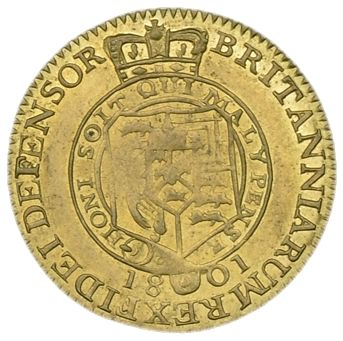 Replica Coin - George III - ½ Guinea reverse