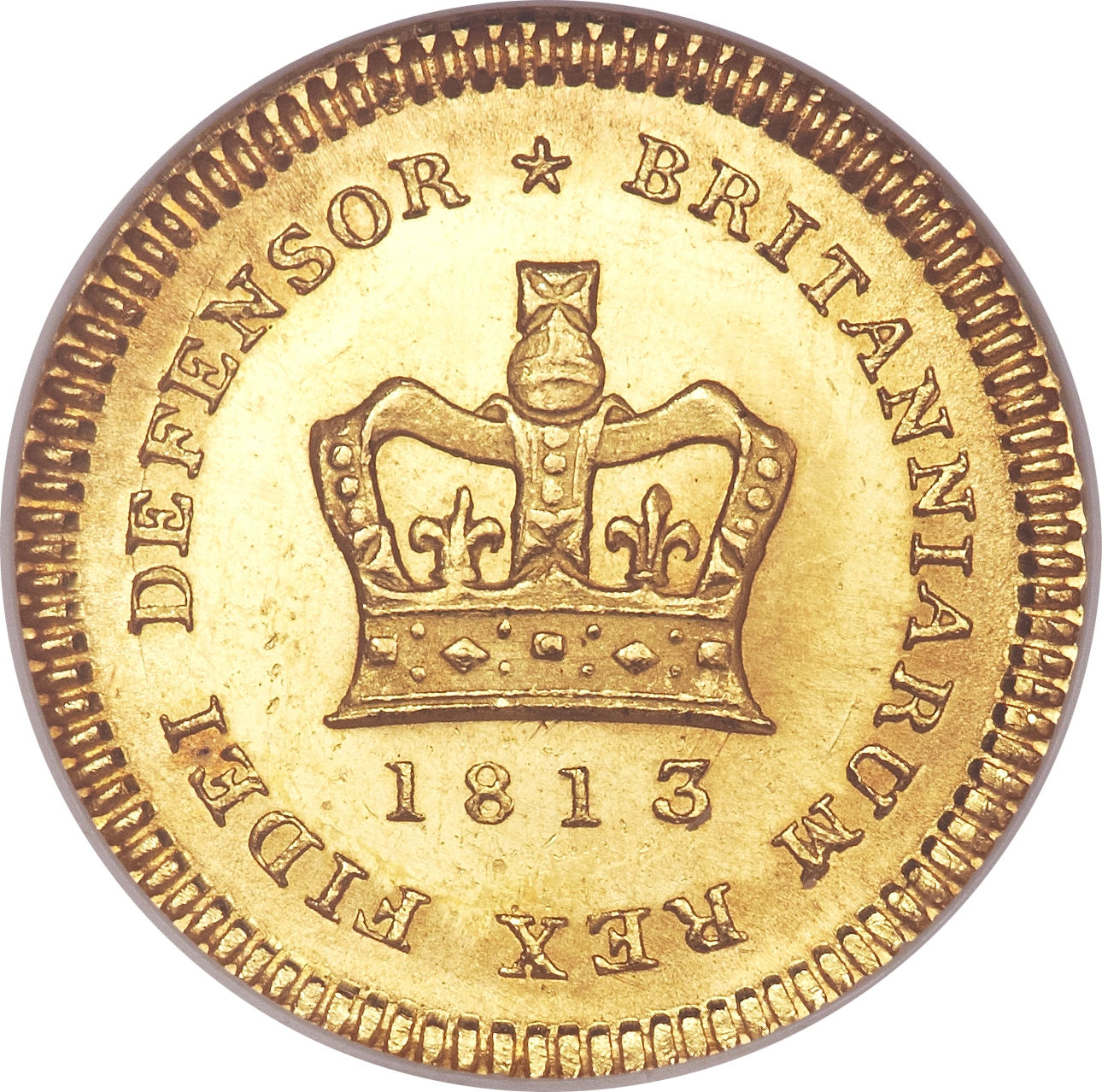 ⅓ Guinea - George III reverse