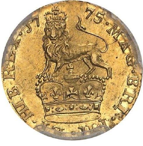 ⅓ Guinea - George III Pattern reverse
