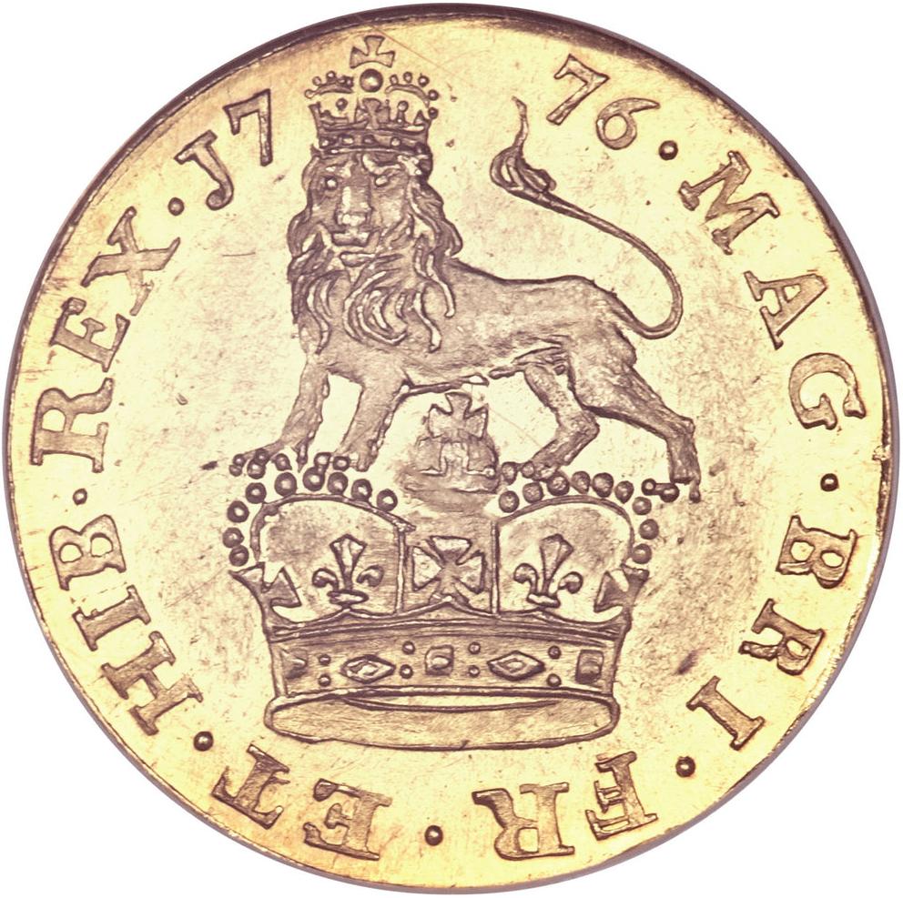 ⅓ Guinea - George III Pattern reverse