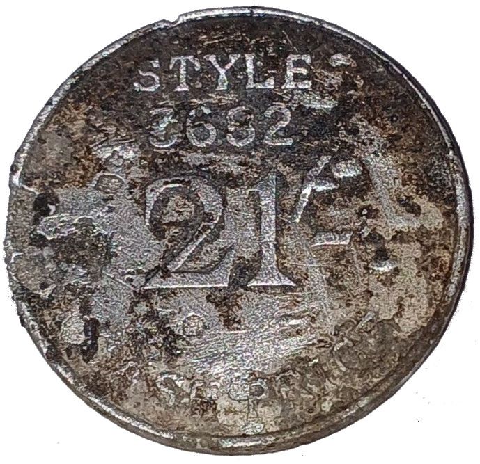 Token - 21 Shillings - Delta reverse