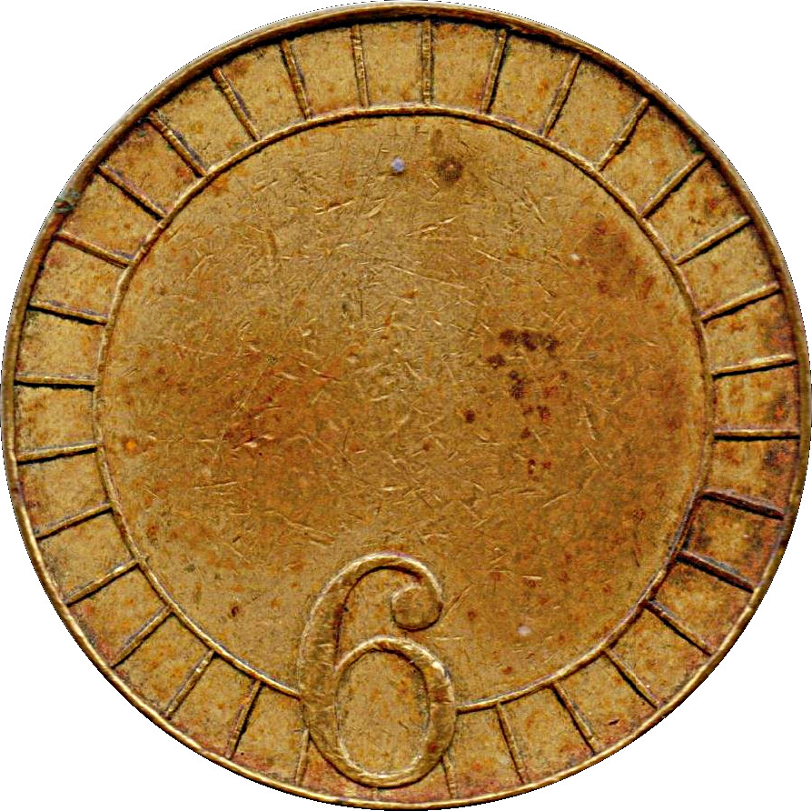 Token - 6 obverse