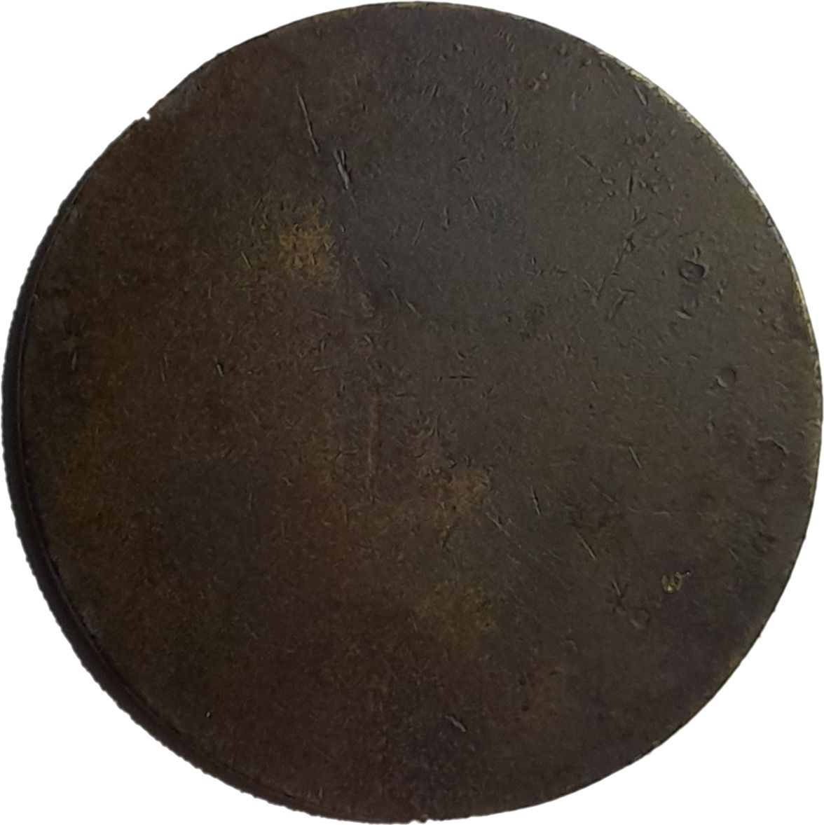 Token - Cotford Mental Hospital 1d reverse