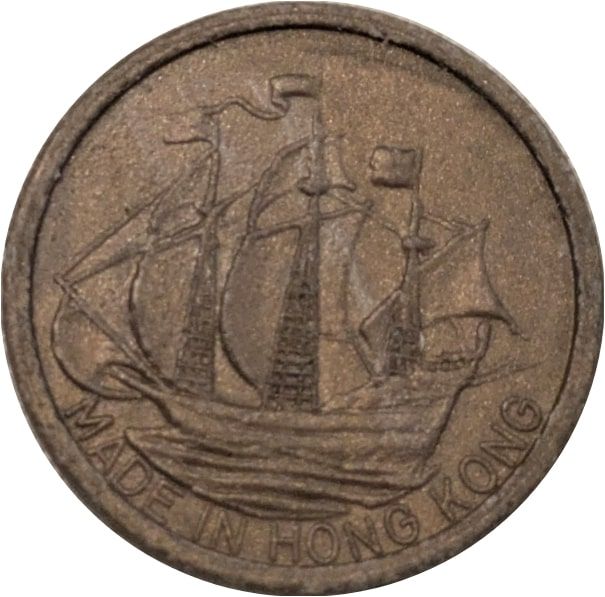 Token - ½ penny Linda reverse