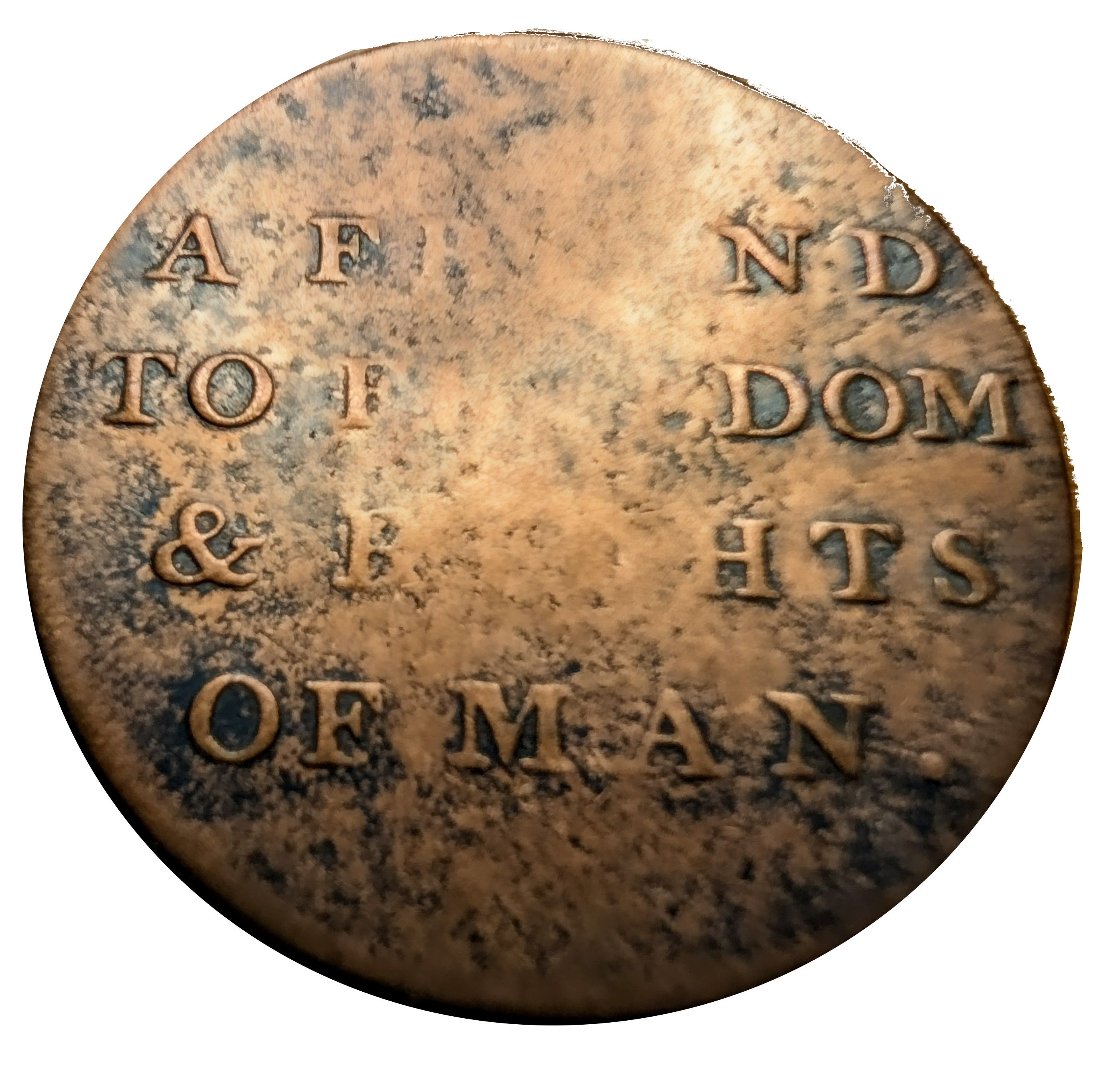 Token - ½ Penny Middlesex - Erskine and Gibbs reverse