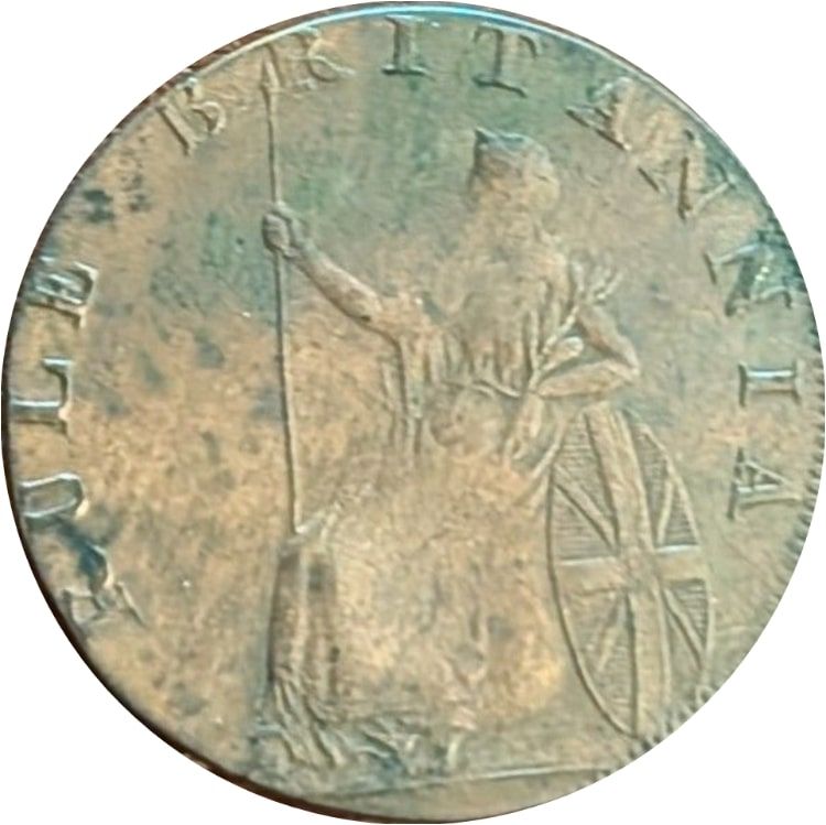 Token - ½ Penny Warwickshire - Stratford reverse