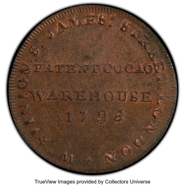 Token - Middlesex Stinton's Copper ½ Penny reverse