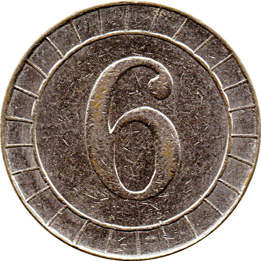 Token - R&W 6 Pence reverse