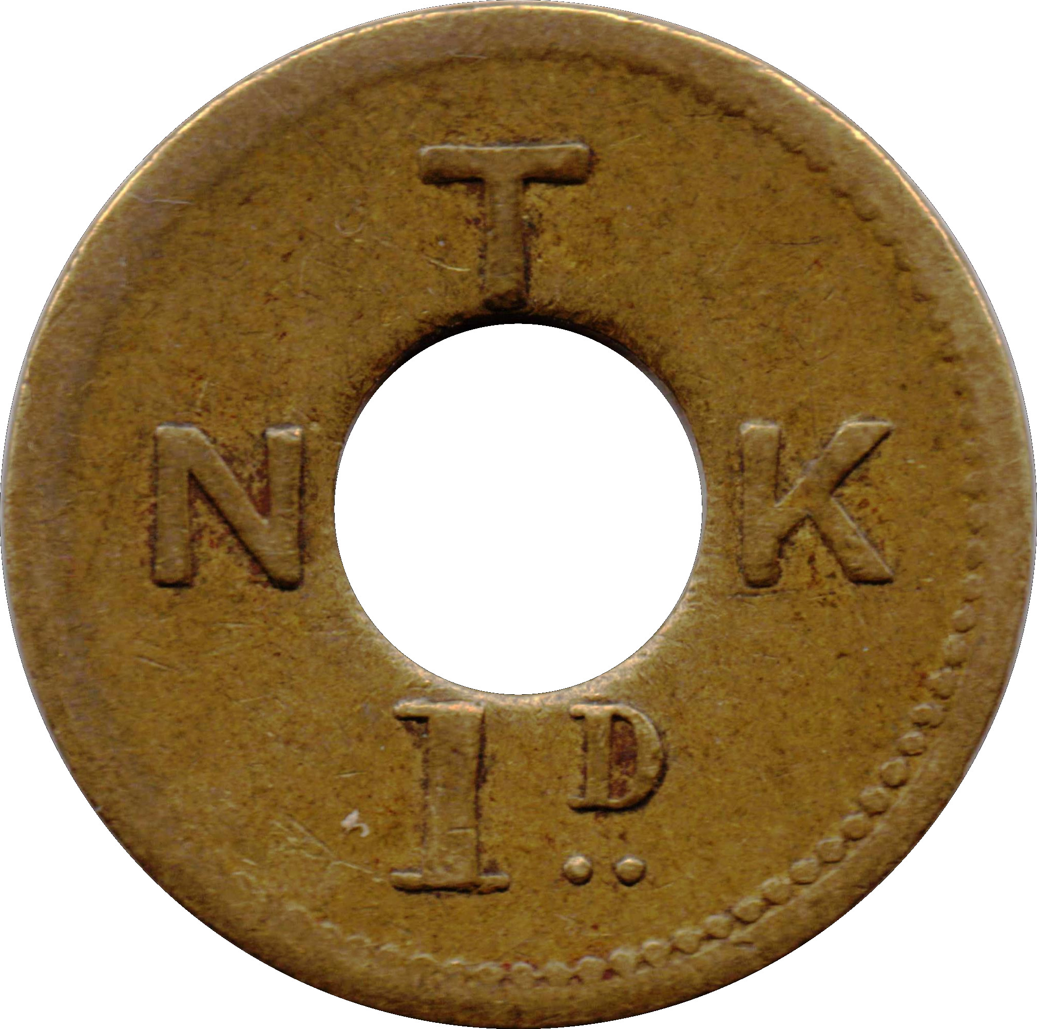Token - TNK obverse