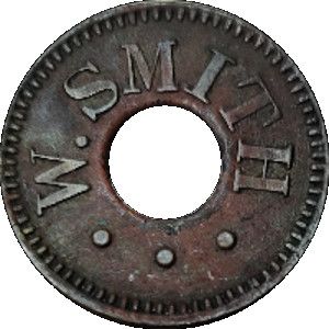 W. Smith, Good for 1d. in trade reverse