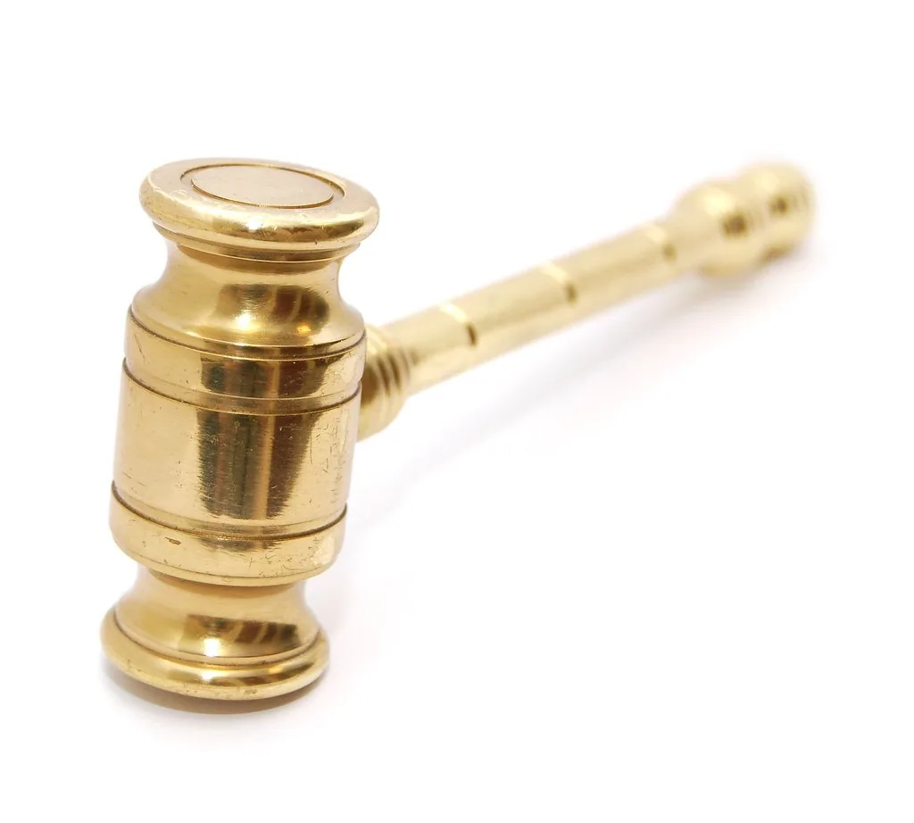 Auction gavel Auction gavel