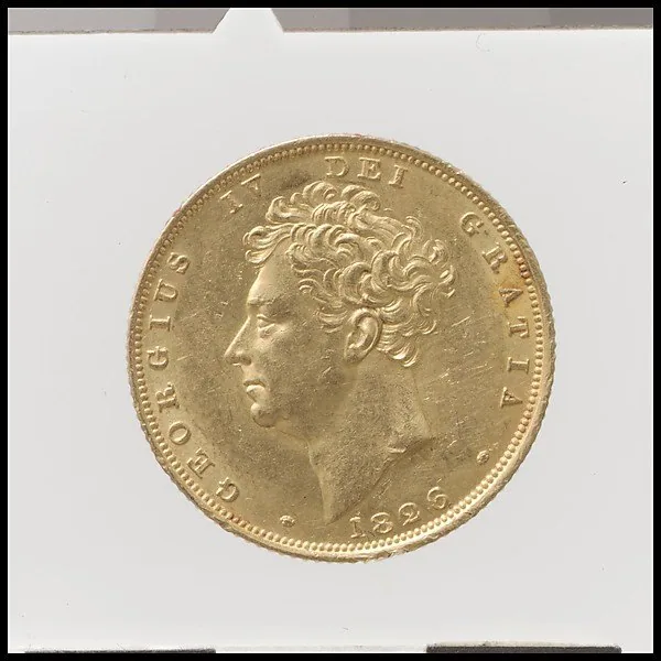 George IV gold sovereign