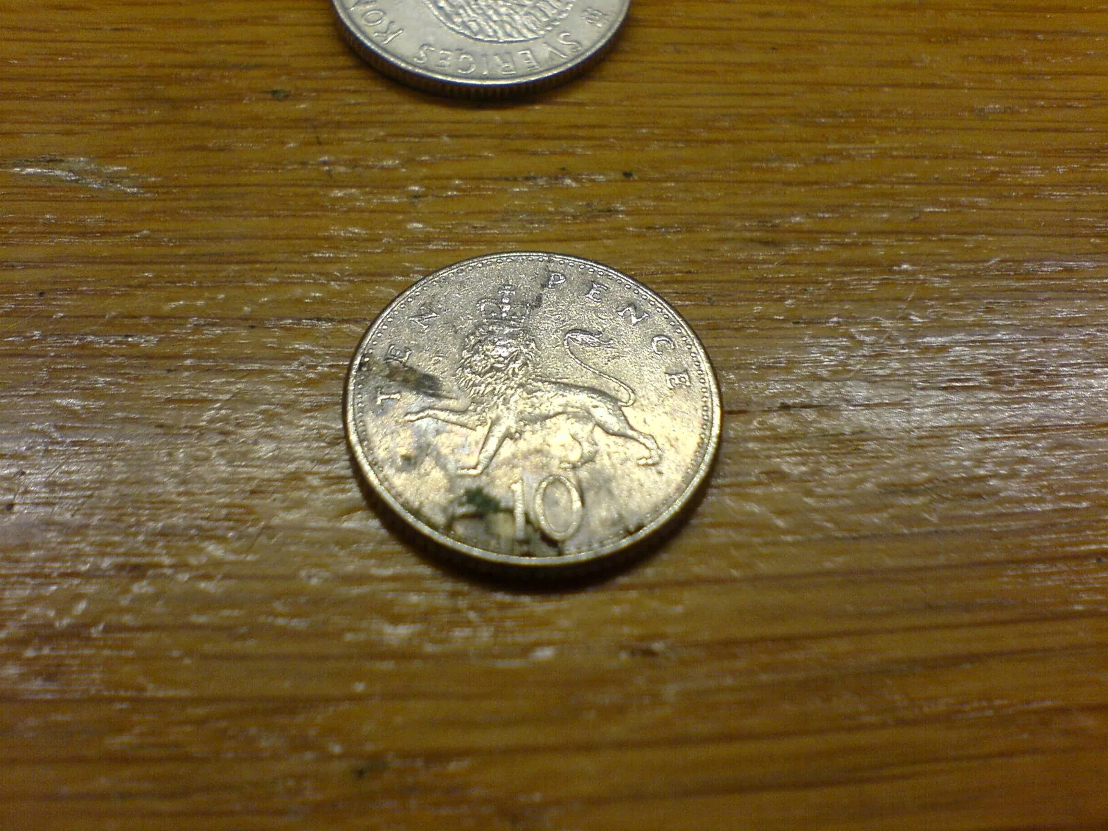 Ten pence coin UK ten pence coin
