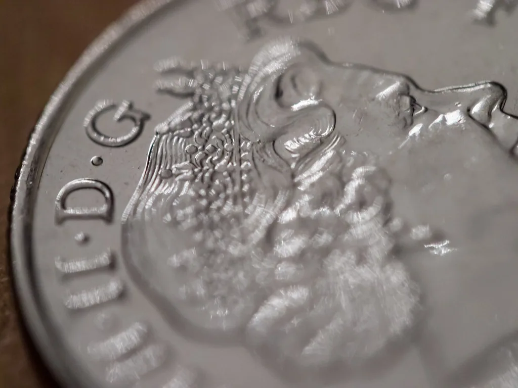Ten pence coin UK ten pence coin