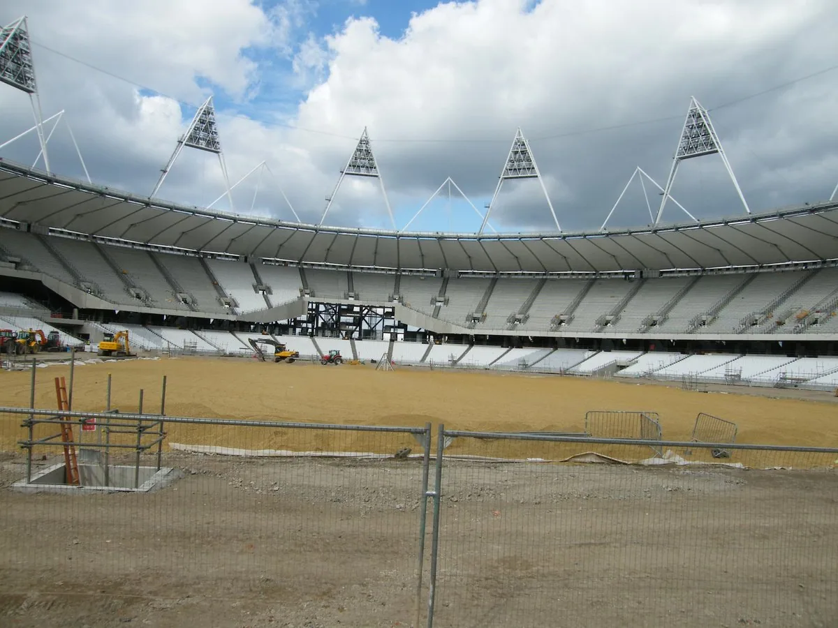 Inside the London 2012 Olympic Stadium