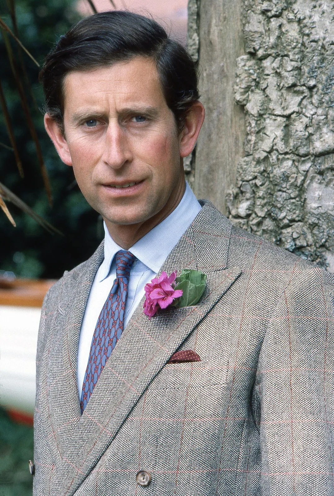 A younger Charles, then Prince of Wales