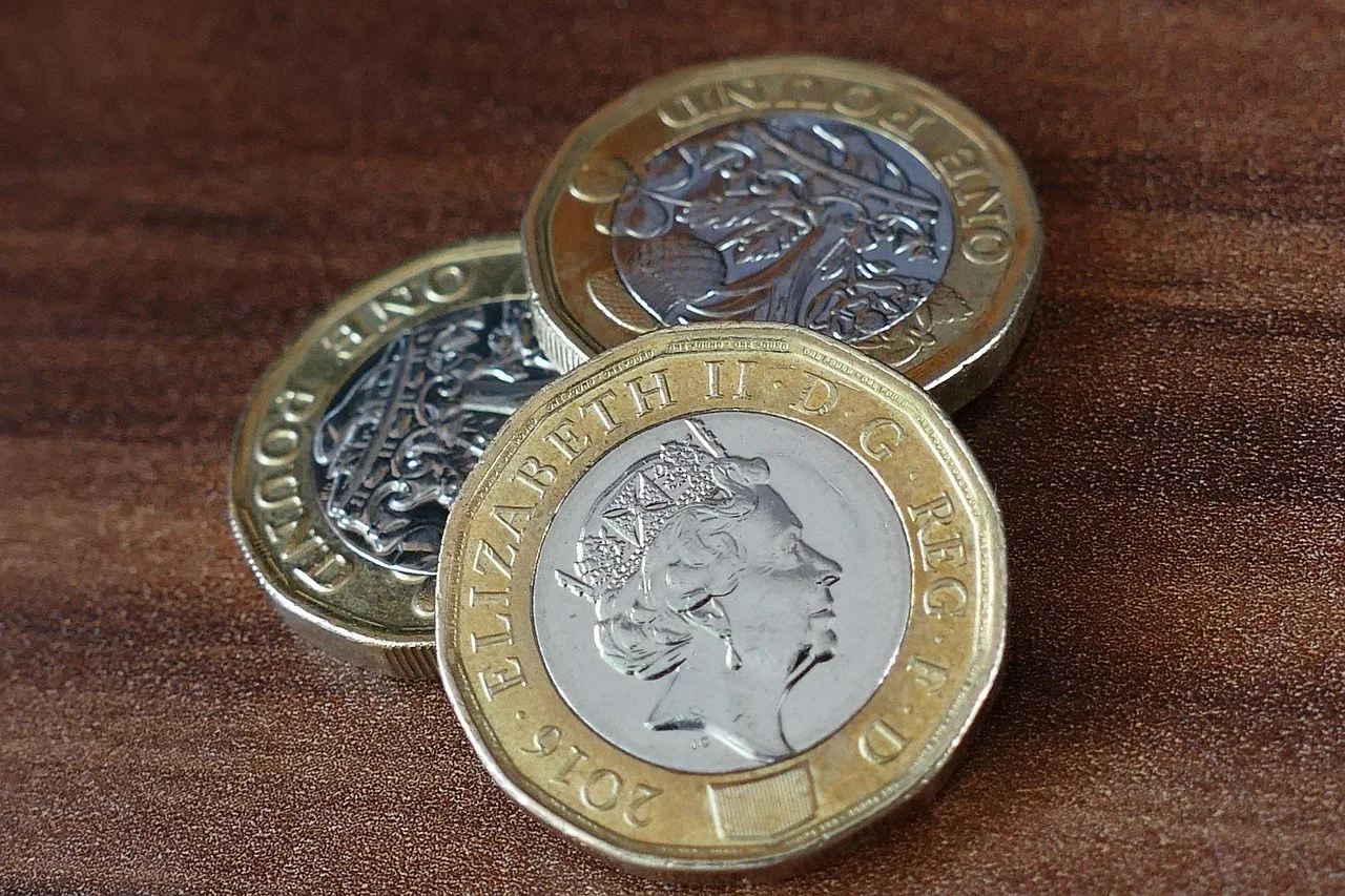 New 12-sided pound coin New 12-sided bimetallic pound coin