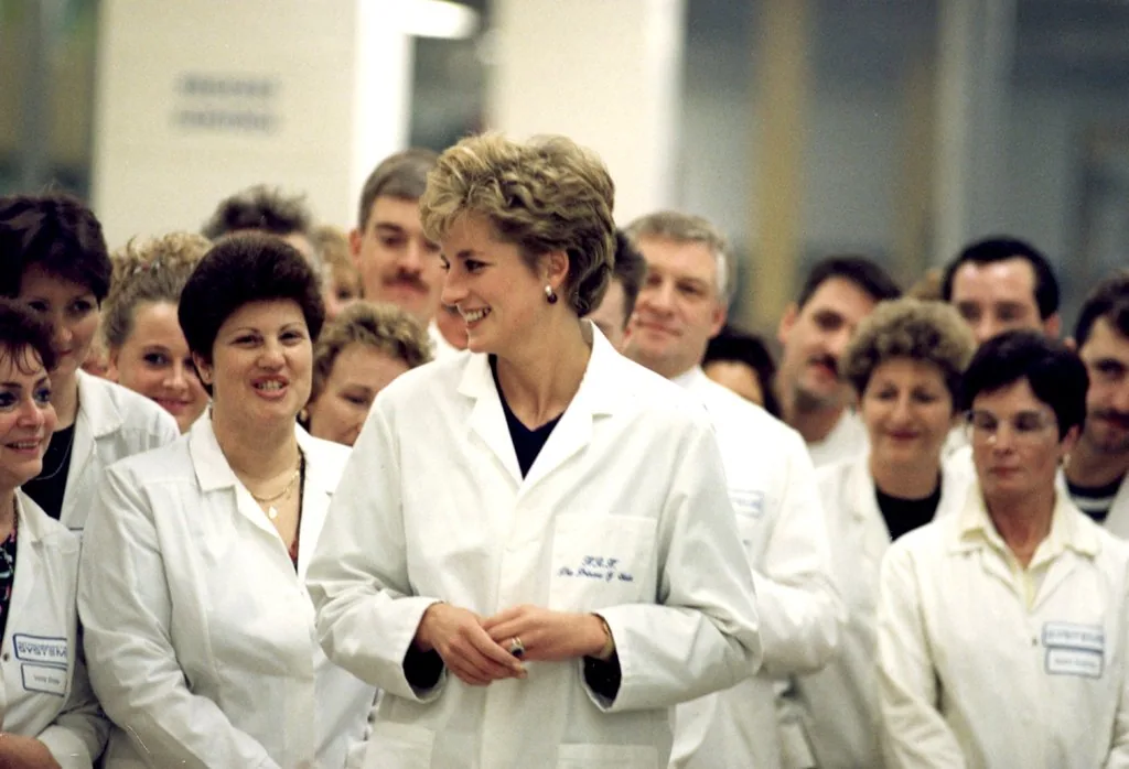 Diana, Princess of Wales, 1992 Diana, Princess of Wales, during an official visit in 1992