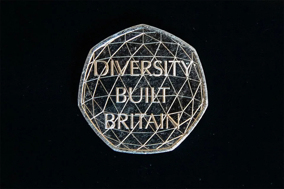 Diversity Built Britain 50p The Diversity Built Britain 50p commemorative coin
